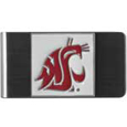 Washington St. Cougars Steel Money Clip